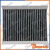 Filtre d'habitacle à charbon pour FIAT | FCF-FT-023C, 21-JE-JE3